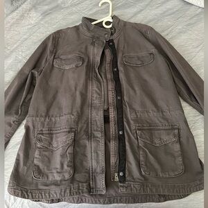 Women’s Military Style Utility Jacket Size Large